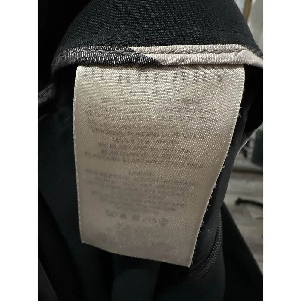 Burberry London Black Wool Mini Pencil Skirt Size 6 - Picture 8 of 8